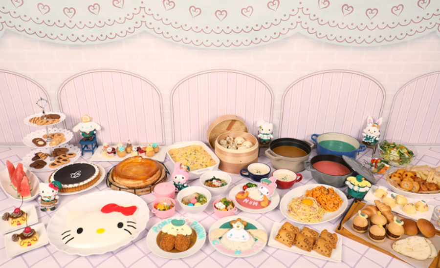 館のレストラン